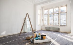consider conducting renovations in the property